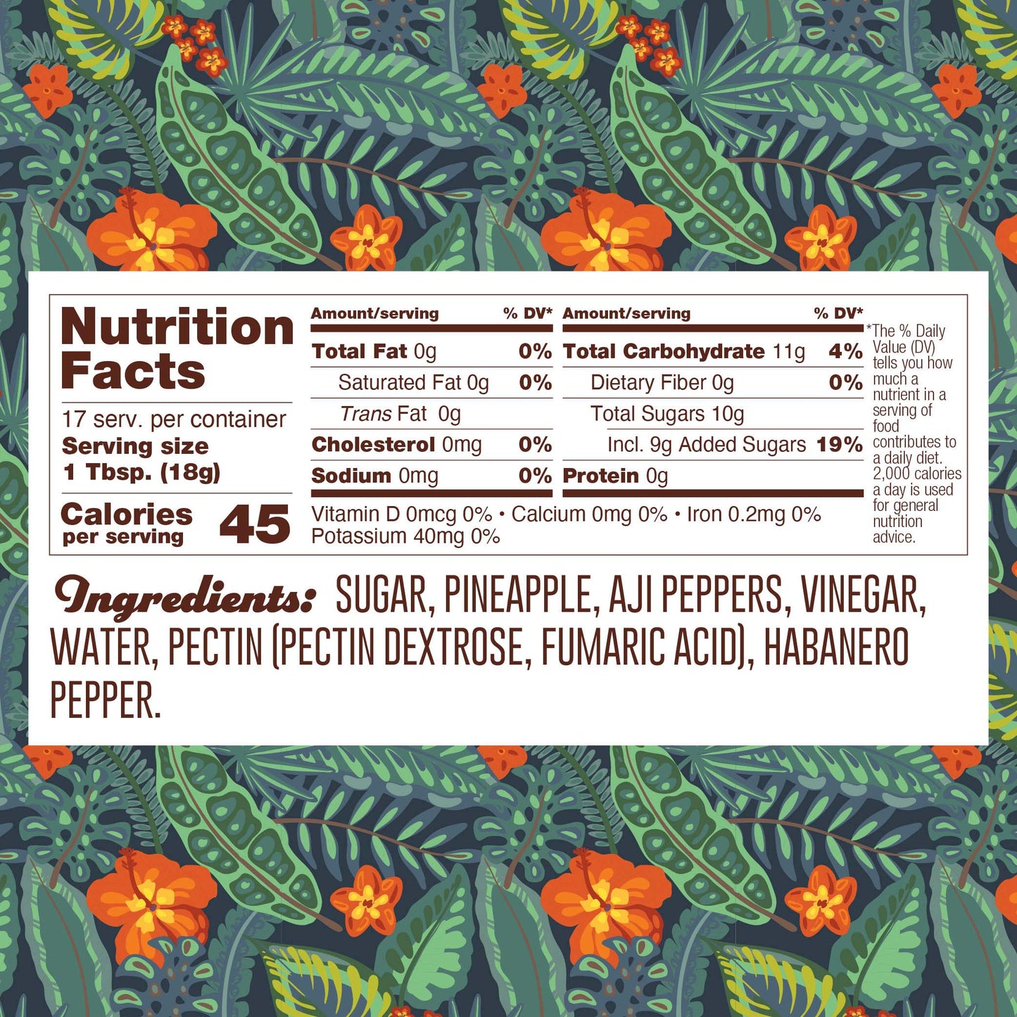 B2B Pineapple Habanero 9oz Case/12