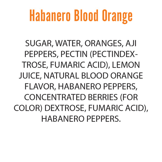 B2B Blood Orange Habanero 9oz Case/12